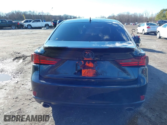2015 Lexus IS 250 with VIN JTHCF1D22F5019222, listed as a IAAI auction lot 41205079 with 91,250 mi miles and . Bid and sale history available at DreamBid. Image 16.