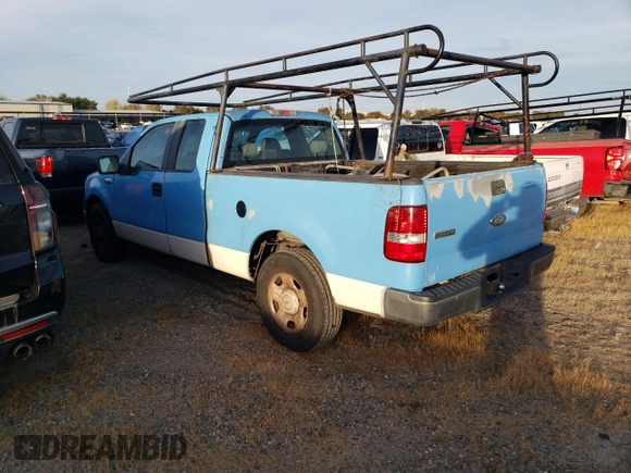 2007 Ford F-150 XLT with VIN 1FTPX12577KB38819, listed as a Copart auction lot 74726934 with 313,485 mi miles and Salvage Title. Bid and sale history available at carsss.com. Image 2.