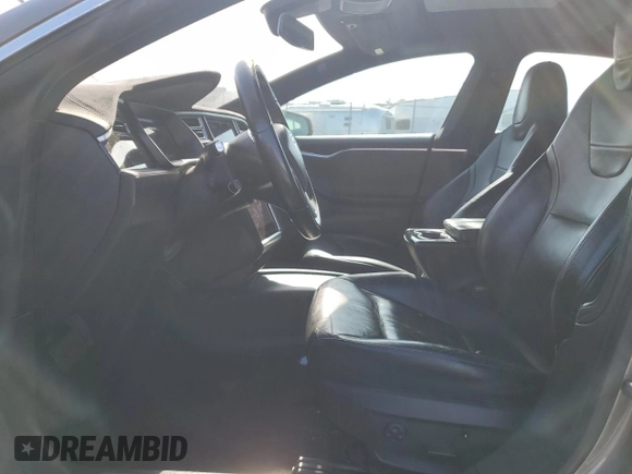 2016 Tesla Model S 90D with VIN 5YJSA1E2XGF133933, listed as a Copart auction lot 60736445 with 203,063 mi miles and Salvage title. Bid and sale history available at DreamBid. Image 7.