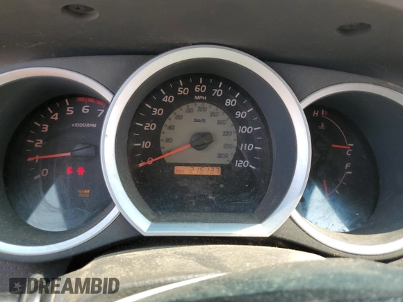 2005 Toyota Tacoma z VIN 3TMMU52N75M001405, wystawiony jako Copart lot #59146025 z przebiegiem 216 137 mil mil oraz Szkoda całkowita • Salvage title. Historia ofert i sprzedaży dostępna na DreamBid. Obrazek 9.