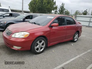 2003 Toyota Corolla CE with VIN 1NXBR32E63Z118863, listed as a Copart auction lot 54616565 with 233,229 mi miles and Salvage Title. Bid and sale history available at DreamBid. Image 1.