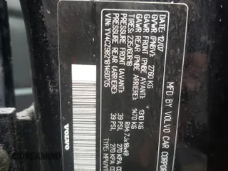 2008 Volvo XC90 I6 с VIN YV4CZ982181460705, выставлен на аукционе Copart как лот 56568255 с пробегом 387 116 миль миль и На запчасти • Non repairable. История ставок и продаж доступна на DreamBid. Изображение 12.