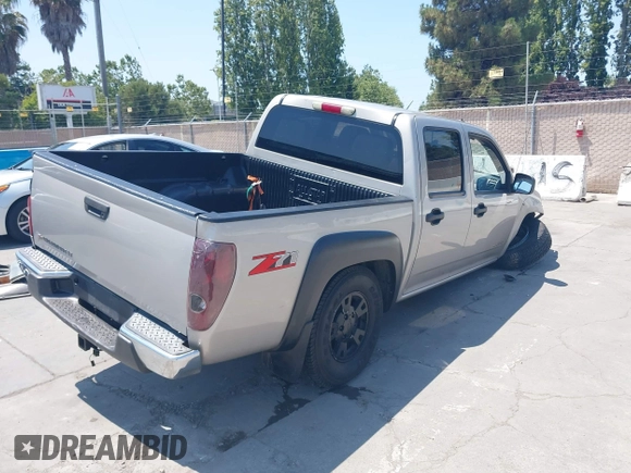 2005 Chevrolet Colorado 1SF LS Z71 with VIN 1GCDS136758134742, listed as a IAAI auction lot 40393796 with 101,475 mi miles and . Bid and sale history available at DreamBid. Image 4.