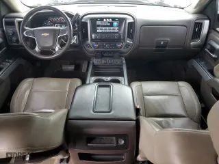 2015 Chevrolet Silverado 1500 LTZ with VIN 3GCUKSEJ5FG363665, listed as a Copart auction lot 86437574 with 122,824 mi miles and Salvage Title. Bid and sale history available at carsss.com. Image 8.
