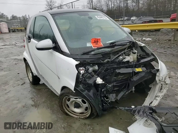 2012 Smart fortwo Pure with VIN WMEEJ3BA7CK574275, listed as a Copart auction lot 43440735 with Not provided miles and Salvage title. Bid and sale history available at DreamBid. Image 11.