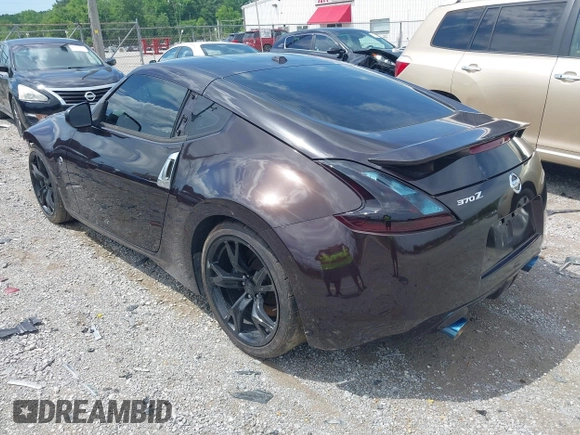 2010 Nissan 370Z Touring with VIN JN1AZ4EH9AM504673, listed as a IAAI auction lot 42284934 with 132,177 mi miles and . Bid and sale history available at DreamBid. Image 3.