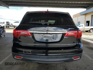2014 Acura MDX with VIN 5FRYD3H29EB006577, listed as a Copart auction lot 49471645 with 145,942 mi miles and Salvage Title. Bid and sale history available at carsss.com. Image 6.