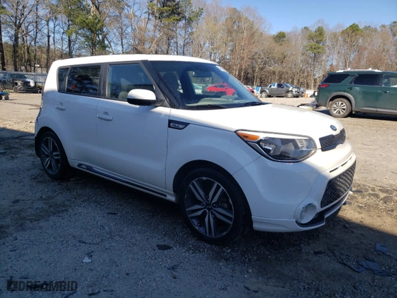 2016 Kia Soul + with VIN KNDJP3A54G7408207, listed as a Copart auction lot 49413315 with 121,490 mi miles and Salvage Title. Bid and sale history available at carsss.com. Image 4.