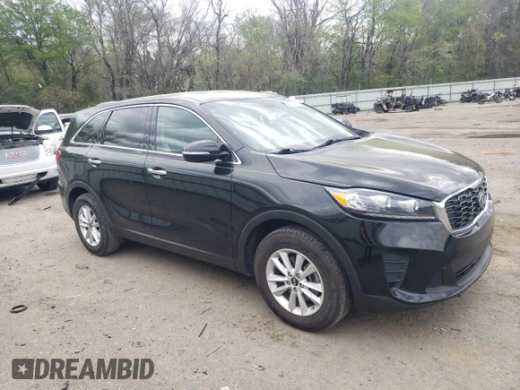2020 Kia Sorento LX with VIN 5XYPG4A36LG699479, listed as a Copart auction lot 50773325 with 53,025 mi miles and Salvage Title. Bid and sale history available at DreamBid. Image 4.