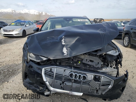 2019 Audi e-tron Prestige with VIN WA1VAAGE0KB008725, listed as a Copart auction lot 52189895 with 36,771 mi miles and Salvage Title. Bid and sale history available at DreamBid. Image 5.
