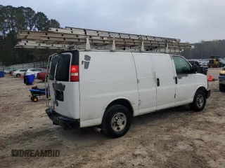 2010 Chevrolet Express Cargo with VIN 1GCZGFBG7A1138291, listed as a Copart auction lot 51048385 with 217,024 mi miles and Salvage title. Bid and sale history available at DreamBid. Image 3.