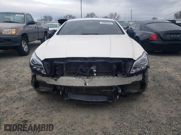 2016 Mercedes-Benz CLS-Class CLS 63 AMG S-Model with VIN WDDLJ7GB0GA180049, listed as a Copart auction lot 45005444 with 56,689 mi miles. Bid and sale history available at carsss.com. Image 5.