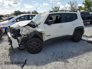 2021 Jeep Renegade Sport with VIN ZACNJDAB6MPM51716, listed as a Copart auction lot 62183845 with Not provided miles and Non repairable. Bid and sale history available at DreamBid. Image 1.