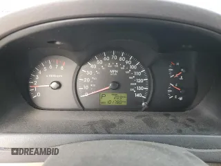 2006 Kia Spectra EX with VIN KNAFE121265208526, listed as a Copart auction lot 80300604 with 101,780 mi miles and Salvage Title. Bid and sale history available at carsss.com. Image 9.