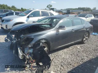 2008 Lexus GS 350 with VIN JTHBE96S780030744, listed as a Copart auction lot 66093134 with 0 mi miles and Salvage Title. Bid and sale history available at carsss.com. Image 1.