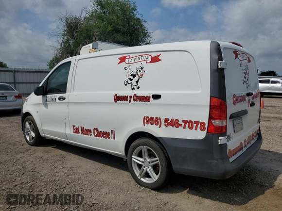 2016 Mercedes-Benz Metris Cargo with VIN WD3PG2EA6G3136238, listed as a Copart auction lot 54874855 with 183,642 mi miles and Salvage title. Bid and sale history available at DreamBid. Image 2.