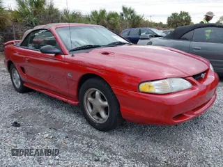 1994 Ford Mustang z VIN 1FALP45T5RF110660, wystawiony jako IAAI lot #41344796 z przebiegiem 171 120 mil mil oraz . Historia ofert i sprzedaży dostępna na DreamBid. Obrazek 1.