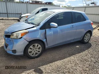 2013 Toyota Yaris L with VIN JTDJTUD30DD570862, listed as a Copart auction lot 69548654 with 104,986 mi miles and Clean Title. Bid and sale history available at carsss.com. Image 1.