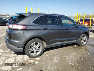2015 Ford Edge Titanium z VIN 2FMTK4K9XFBB50825, wystawiony jako Copart lot #52034965 z przebiegiem 92 029 mil mil oraz Nie do naprawy • Non repairable. Historia ofert i sprzedaży dostępna na DreamBid. Obrazek 3.