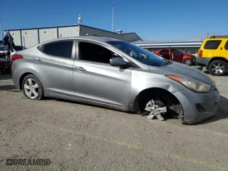 2011 Hyundai Elantra Ltd with VIN KMHDH4AE1BU156387, listed as a Copart auction lot 48917755 with 88,765 mi miles and Salvage Title. Bid and sale history available at carsss.com. Image 4.