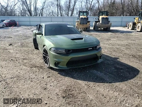 2021 Dodge Charger Scat Pack with VIN 2C3CDXGJXMH606615, listed as a Copart auction lot 51246025 with 13,971 mi miles and Salvage Title. Bid and sale history available at DreamBid. Image 11.