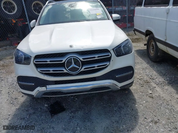 2022 Mercedes-Benz GLE with VIN 4JGFB4JB6NA701506, listed as a IAAI auction lot 41356595 with NaN miles. Bid and sale history available at carsss.com. Image 12.