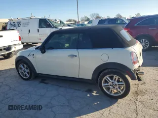 2015 MINI Convertible S with VIN WMWZP3C52FT708377, listed as a Copart auction lot 79817344 with 54,466 mi miles and Salvage title. Bid and sale history available at DreamBid. Image 2.