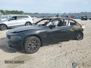 2018 Dodge Charger R/T z VIN 2C3CDXCT2JH147082, wystawiony jako Copart lot #53289275 z przebiegiem Nie podano mil oraz Szkoda całkowita • Salvage title. Historia ofert i sprzedaży dostępna na DreamBid. Obrazek 1.