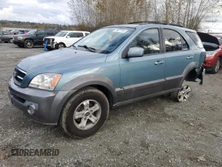 2003 Kia Sorento LX z VIN KNDJC733935030468, wystawiony jako Copart lot #76571154 z przebiegiem 151 205 mil mil oraz Szkoda całkowita • Salvage title. Historia ofert i sprzedaży dostępna na DreamBid. Obrazek 1.