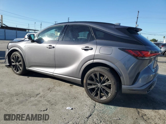 2023 Lexus RX with VIN 2T2BCMEA7PC009668, listed as a Copart auction lot 49514735 with 9,316 mi miles and Salvage Title. Bid and sale history available at carsss.com. Image 2.