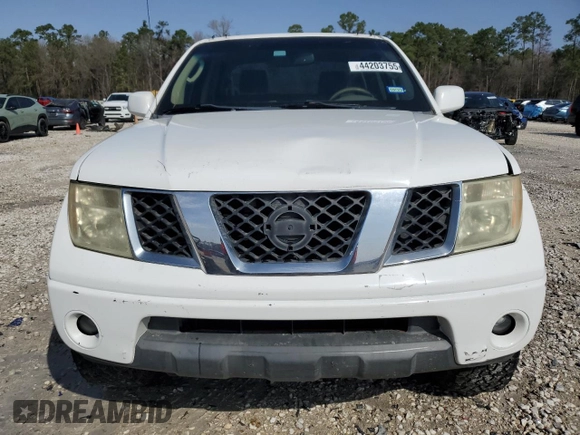 2008 Nissan Frontier SE with VIN 1N6AD07U78C440256, listed as a Copart auction lot 44203755 with 244,710 mi miles and Clean title. Bid and sale history available at DreamBid. Image 5.
