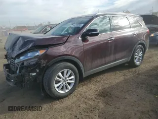 2020 Kia Sorento LX with VIN 5XYPG4A32LG650912, listed as a Copart auction lot 46738265 with 77,224 mi miles and Salvage Title. Bid and sale history available at carsss.com. Image 1.