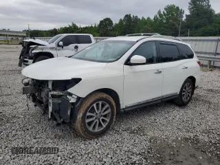 2014 Nissan Pathfinder S z VIN 5N1AR2MN5EC665151, wystawiony jako Copart lot #55788725 z przebiegiem Nie podano mil oraz Czysty tytuł • Clean title. Historia ofert i sprzedaży dostępna na DreamBid. Obrazek 1.