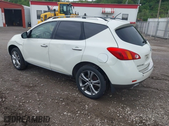 2010 Nissan Murano SL with VIN JN8AZ1MW9AW117755, listed as a IAAI auction lot 42199625 with Not Provided miles and . Bid and sale history available at carsss.com. Image 3.