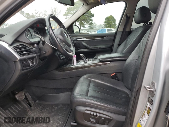 2015 BMW X5 sDrive35i with VIN 5UXKR2C58F0H36616, listed as a Copart auction lot 46989575 with 130,667 mi miles and Salvage Title. Bid and sale history available at carsss.com. Image 7.