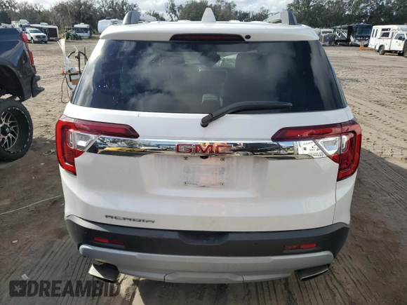 2020 GMC Acadia SLT with VIN 1GKKNMLS4LZ139437, listed as a Copart auction lot 85541444 with Not Provided miles and Salvage Title. Bid and sale history available at DreamBid. Image 6.