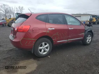 2012 Nissan Rogue S with VIN JN8AS5MV4CW362890, listed as a Copart auction lot 52598385 with 80,531 mi miles and Salvage Title. Bid and sale history available at DreamBid. Image 3.