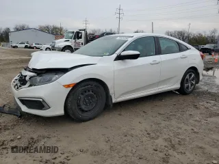 2019 Honda Civic LX with VIN 2HGFC2F67KH545606, listed as a Copart auction lot 79925204 with 96,017 mi miles and Salvage Title. Bid and sale history available at DreamBid. Image 1.