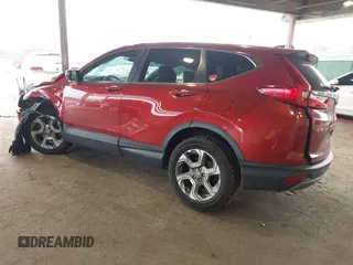 2017 Honda CR-V EX-L with VIN 2HKRW2H86HH619633, listed as a IAAI auction lot 41802664 with 92,555 mi miles. Bid and sale history available at carsss.com. Image 3.
