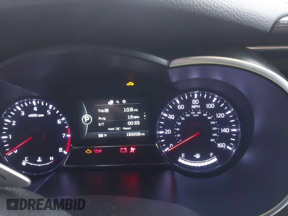 2014 Kia Optima SX Turbo with VIN 5XXGR4A60EG286453, listed as a IAAI auction lot 41661379 with 163,206 mi miles and . Bid and sale history available at DreamBid. Image 7.