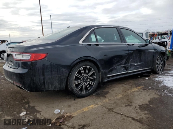 2017 Lincoln Continental Reserve with VIN 1LN6L9NP5H5629565, listed as a Copart auction lot 46391805 with 182,134 mi miles and Salvage title. Bid and sale history available at DreamBid. Image 3.