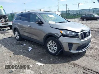 2019 Kia Sorento S V6 with VIN 5XYPGDA59KG508363, listed as a IAAI auction lot 41937863 with 52,308 mi miles. Bid and sale history available at carsss.com. Image 1.