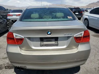 2007 BMW 3 Series 328i with VIN WBAVA33507KX74238, listed as a Copart auction lot 55160195 with Not provided miles and Salvage title. Bid and sale history available at DreamBid. Image 6.