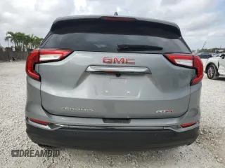 2024 GMC Terrain AT4 with VIN 3GKALYEG8RL332708, listed as a Copart auction lot 47692825 with 176 mi miles and Salvage Title. Bid and sale history available at carsss.com. Image 6.