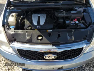 2014 Kia Sedona EX with VIN KNDMH4C77E6549905, listed as a Copart auction lot 77395344 with 97,631 mi miles and Salvage Title. Bid and sale history available at carsss.com. Image 12.