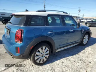 2022 MINI Countryman Cooper S with VIN WMZ53BR05N3N69329, listed as a Copart auction lot 41713105 with 44,764 mi miles and Salvage title. Bid and sale history available at DreamBid. Image 3.