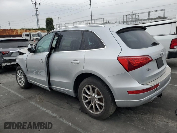 2011 Audi Q5 Premium with VIN WA1CFAFPXBA047825, listed as a Copart auction lot 59582395 with 91,581 mi miles and Salvage title. Bid and sale history available at DreamBid. Image 2.