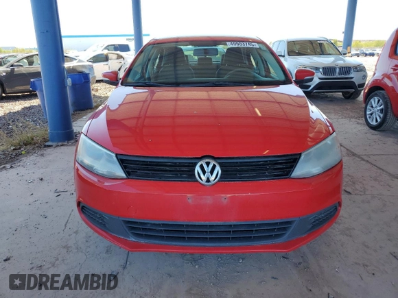 2012 Volkswagen Jetta Sedan SE w/Convenience with VIN 3VWDX7AJ2CM350015, listed as a Copart auction lot 49903745 with 135,452 mi miles and Clean Title. Bid and sale history available at carsss.com. Image 5.