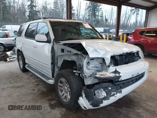 2005 Toyota Sequoia Limited with VIN 5TDZT38A25S263835, listed as a IAAI auction lot 41412563 with 284,551 mi miles and . Bid and sale history available at DreamBid. Image 1.