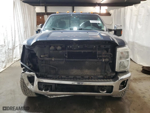 2014 Ford Super Duty F-250 SRW XLT with VIN 1FT7X2BT4EEA30982, listed as a Copart auction lot 77972454 with 261,755 mi miles and Salvage Title. Bid and sale history available at carsss.com. Image 5.